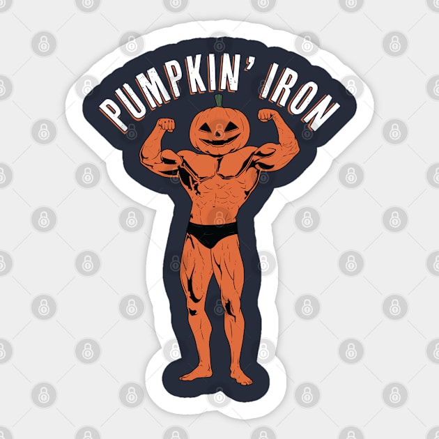 Pumpkin Iron Sticker by GoshWow®
